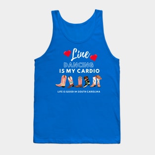 Line Dancing is my Cardio Tank Top